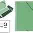 gomas folio 3 solapas carton simil prespan verde