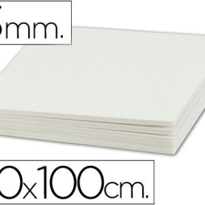 Cartón pluma blanco 3 mm 100x70