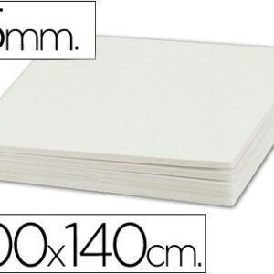 Cartón pluma blanco 5 mm 100x140