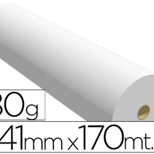 Papel para plotter 841 mm x 170 m 80 grs.
