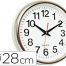 Reloj de pared oficina redondo 28 cm