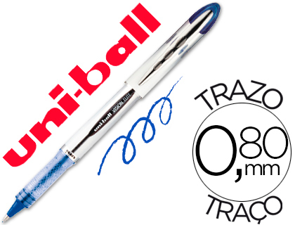 Bolígrafo Uni-Ball UB-200 Vision azul