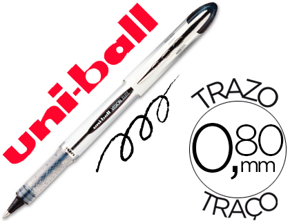 Bolígrafo Uni-Ball UB-200 Vision negro