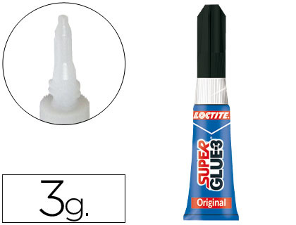 Pegamento Super Glue-3 (5 gramos) - LOAN Papeleria