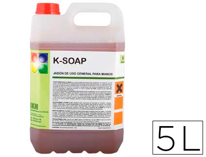 Jabón líquido de manos PH neutro 5 litros - LOAN Papeleria