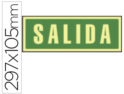 pictograma de SALIDA