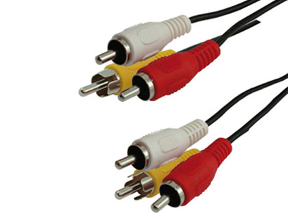 monitor formal Víctor Cable de audio y vídeo RCA longitud 3 mt 3 conectores - LOAN Papeleria