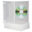 Caja para DVD de plástico transparente