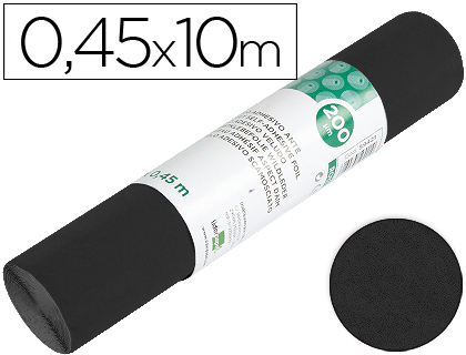Rollo Aironfix de ante color negro (0,45 x 10 m)