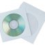 Sobre para CD/DVD ventana transparente y solapa (50 und.)
