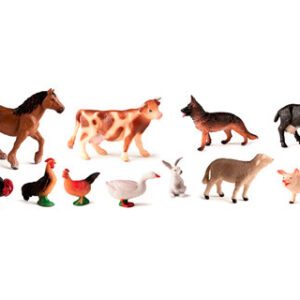Juego animales granja 11 figuras Miniland 3-9 años