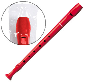 Flauta Hohner 9508 color Rojo 67871g
